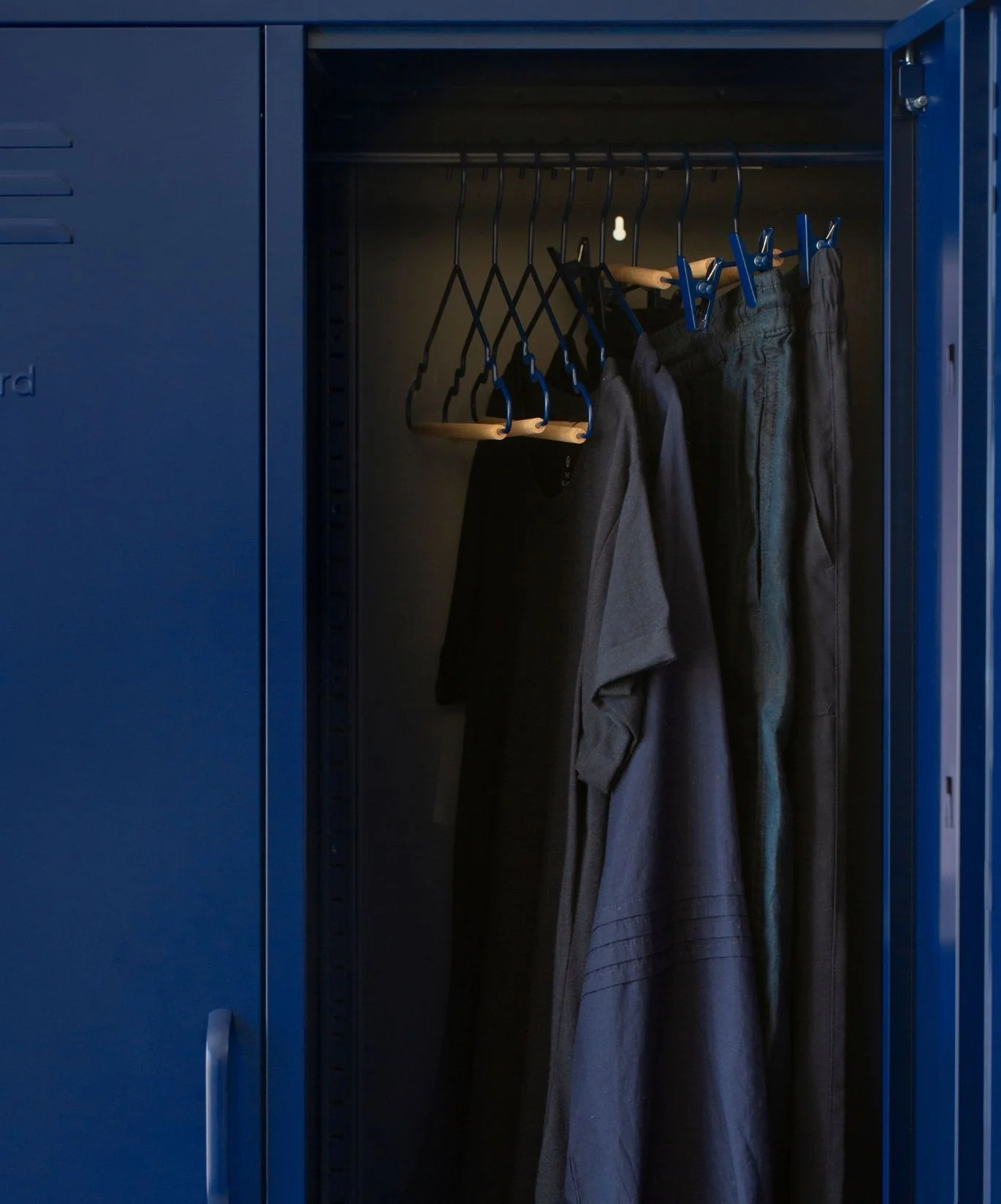Adult Clip Hangers in Navy - Image 3