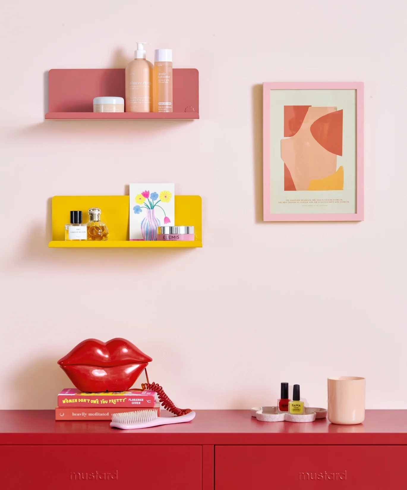 The Ledge in Mustard - Small - Image 7